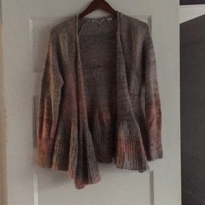 Anthropologie knitted sweater size medium